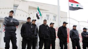 The Syrian regime's embassy in Tunis was the past site of protests against Bashar al Assad's violent crackdown on protesters in Syria.