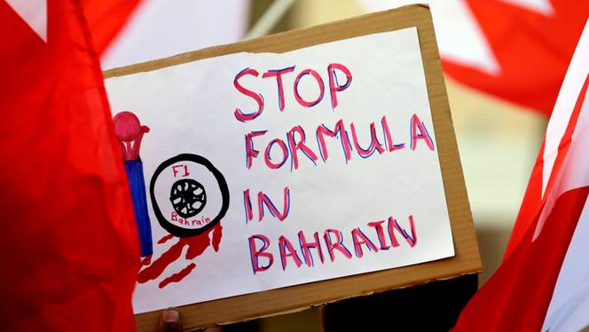 One of the women in the report, Najah Yusuf, had been arrested for criticising the Formula One Grand Prix being held in Bahrain.