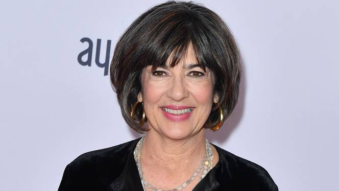 British/Iranian journalist Christiane Amanpour arrives for the 47th Annual International Emmy Awards at the New York Hilton, in New York City.