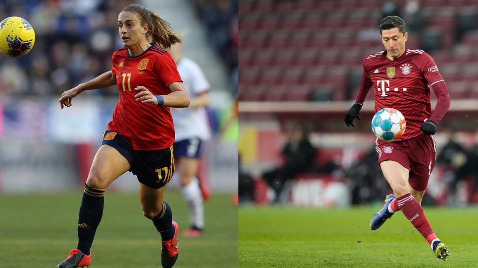 Lewandowski won the award after surpassing Argentine's Lionel Messi and Egypt's Mohamed Salah, while Putellas won after surpassing her team-mate Jennifer Hermoso and Australia's Sam Kerr.