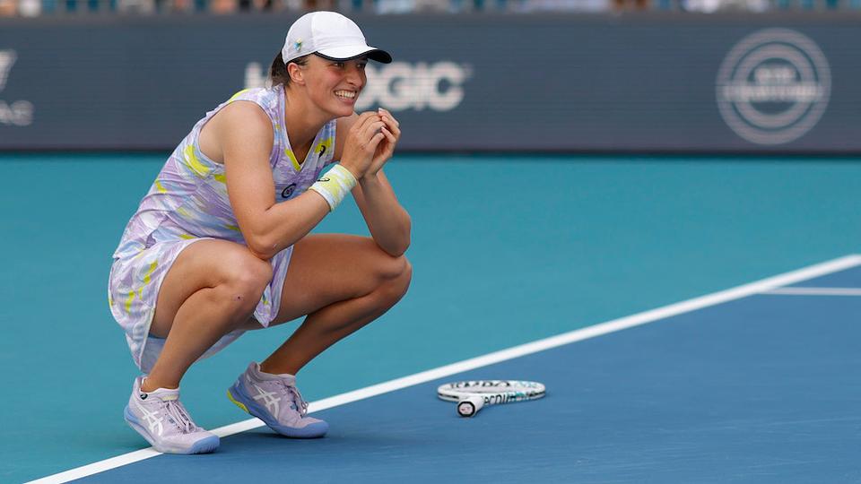 Swiatek will be formally confirmed as world number one when the new WTA rankings are announced on Monday.