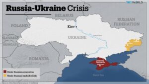 Since 2014, Russia has annexed the Crimean Peninsula from Ukraine and backed pro-Moscow rebels to carve out breakaway regions in eastern Ukraine.