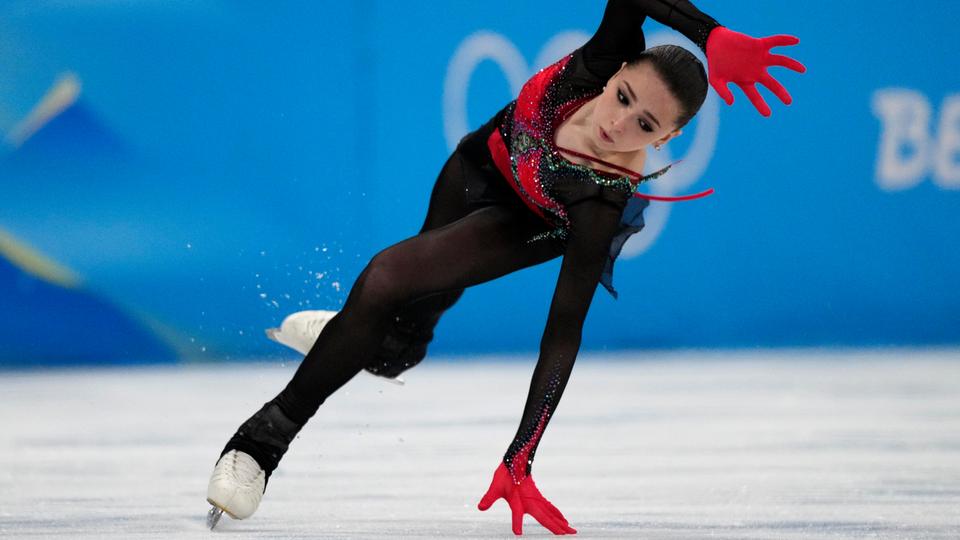 Valieva failed a pre-Games drugs test but was allowed to compete and then broke down after falling multiple times during her performance.