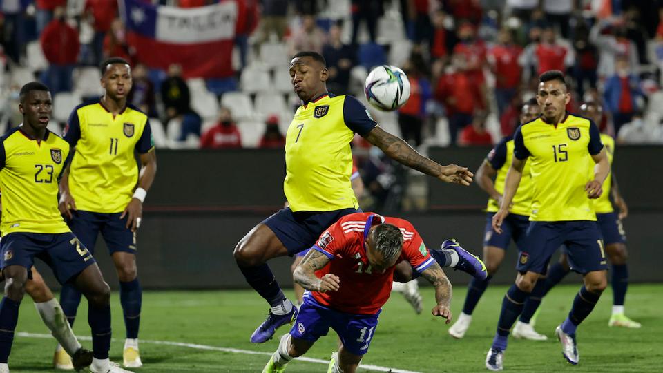 Ecuador and Chile both last played at the World Cup in 2014 hosted by Brazil.