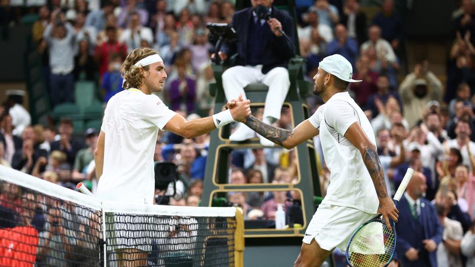 Tsitsipas apologised for losing control but said it was frustrating that the umpires did not come down harder on the Australian.