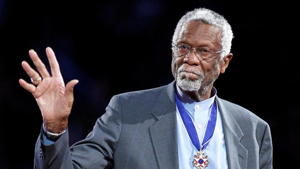 Russell's 11 titles with the Celtics included eight in a row from 1959-1966, and today's NBA Finals MVP award is named for him.