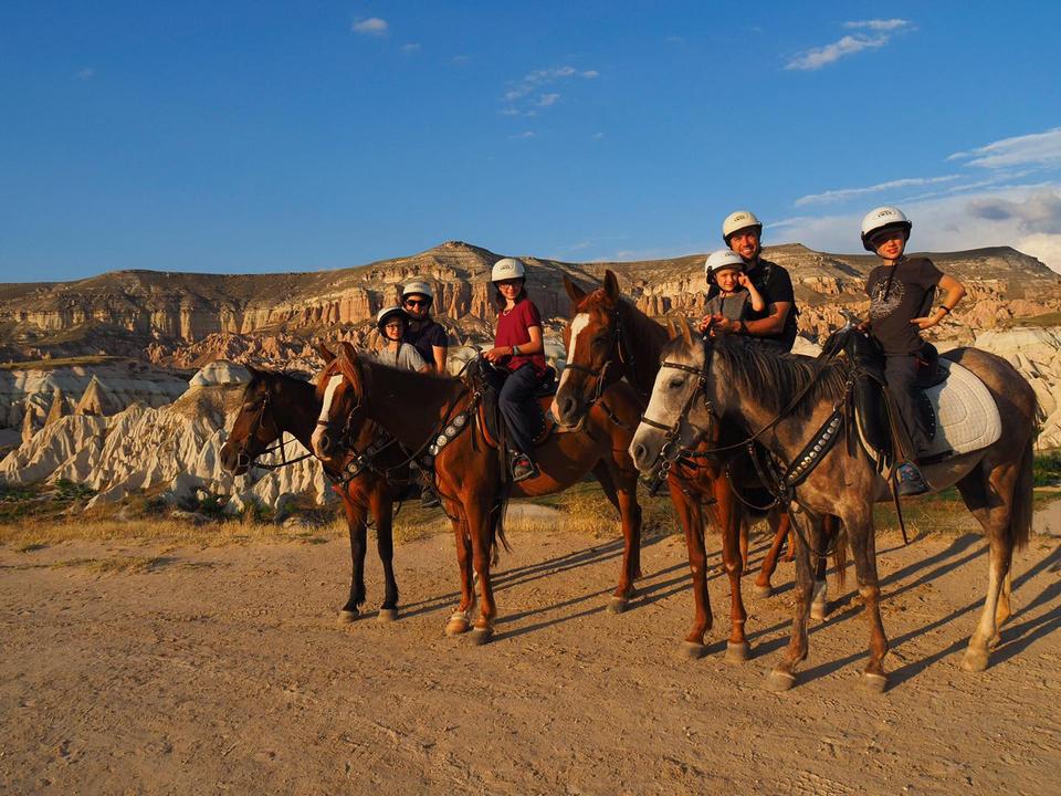 Lemay regularly posts updates and pictures of their trips on their Facebook and Instagram accounts under the name Plein Leurs Yeux, such as this one from Cappadocia.