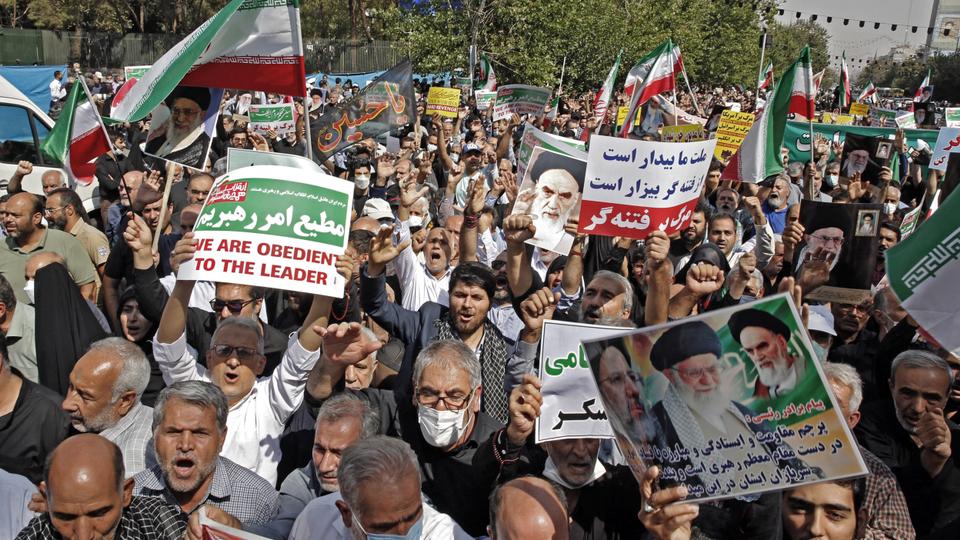 A few thousand people attended a rally on Friday in the capital, Tehran, where they waved Iranian flags, and similar demonstrations were held in other cities.