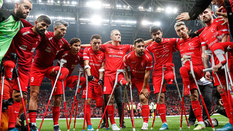 Türkiye's scorers included Omer Guleryuz, Rahmi Ozcan and Serkan Dereli.