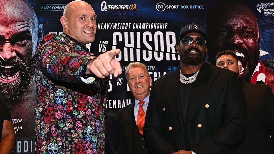 Fury is unbeaten in 32 fights while Chisora, 38, ended a run of three successive losses when he beat Kubrat Pulev in July.