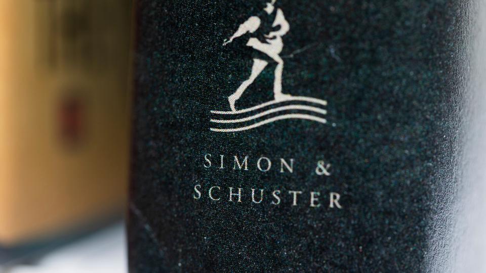 In this file photo, a book published by Simon & Schuster is displayed on Saturday, July 30, 2022, in Tigard, Ore.