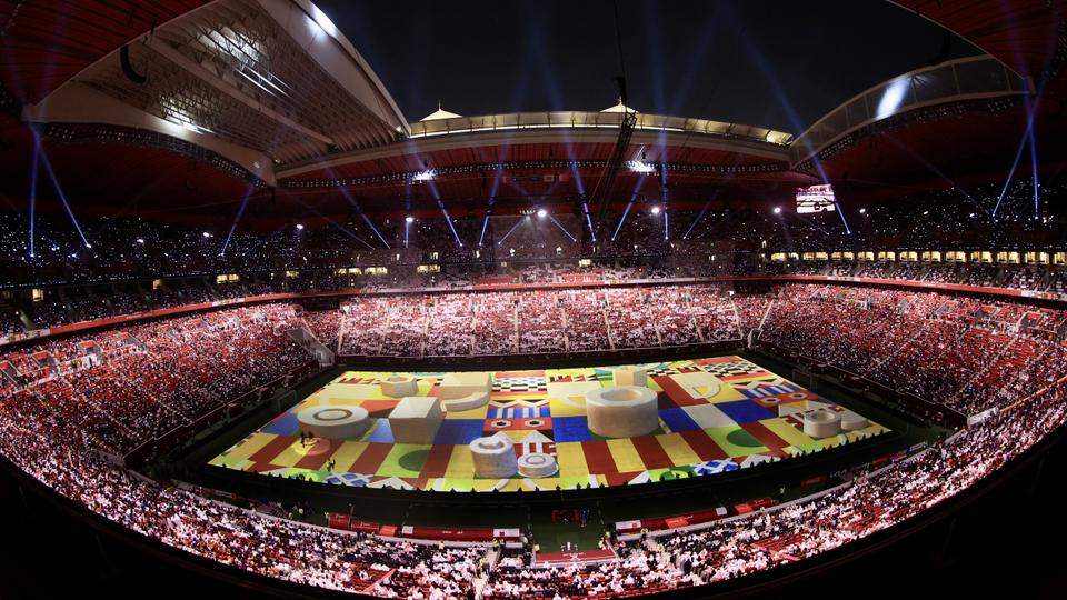 “The camera will focus on each national fan group in turn,” the recruits have been told about the show at Al Bayt Stadium north of Doha.