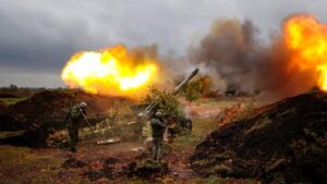Ukraine was burning through as many as 7,000 rounds of ammunition a day, while Russia was firing as much as 20,000 rounds daily, US officials say.