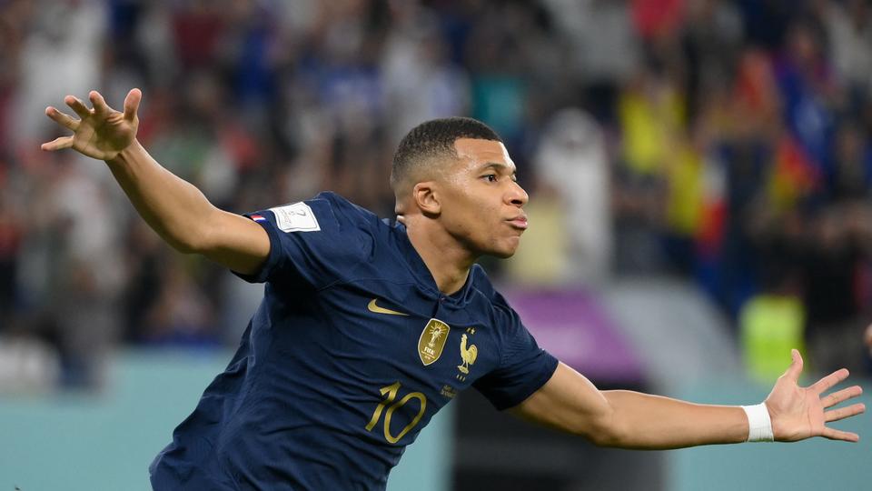 Mbappe is France's World Cup top scorer with 3 goals, followed by Olivier Giroud with 2 goals.