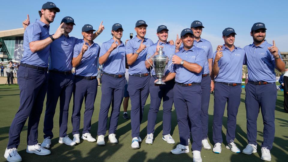 Francesco Molinari's side had an 8.5-6.5 lead overnight at Abu Dhabi Golf Club and built on that, winning six of the 10 singles games to triumph 14.5 to 10.5.