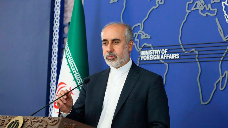 Iran's foreign ministry spokesperson said the new sanctions were a sign of EU and UK