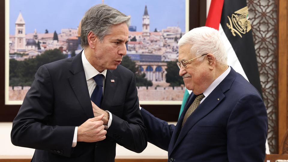 Blinken criticised Israeli moves which Washington believes create barriers to the two-state solution.