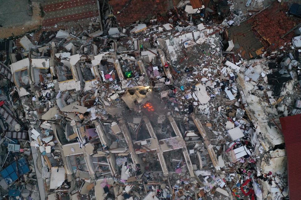 Monday's earthquakes have led to massive destruction across Türkiye's southeastern and Mediterranean provinces.