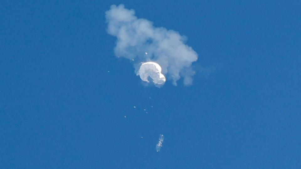 Beijing has accused the US of overreacting in bringing the balloon down with a missile fired from an F-22 fighter jet on February 4.