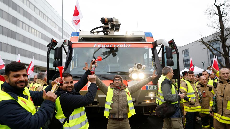 German trade union Verdi announced the strike on Wednesday after it said collective bargaining efforts for ground service staff, public sector officials and aviation security workers had made little progress.