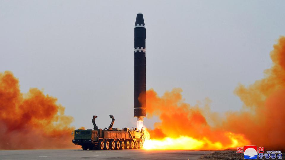 A missile expert at Korea Aerospace University in South Korea said North Korea appeared to have launched an upgraded version of the Hwasong-15 ICBM.
