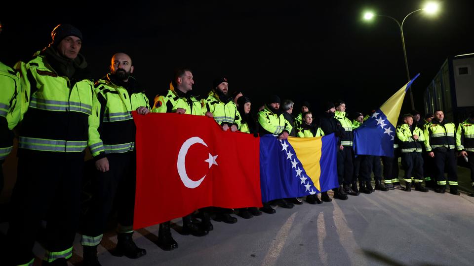 A member of one of the teams, Dzenadin Veladzic, said they worked hard to meet the needs of the Turkish people during their stay.