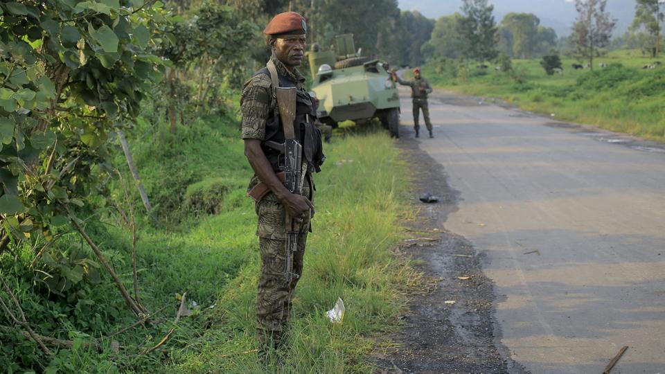 The DRC has accused its smaller neighbour Rwanda of backing the M23 armed group, which has seized swathes of territory in North Kivu since late 2021.