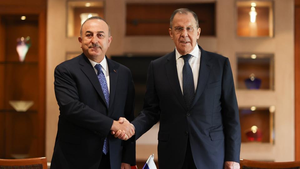During their meeting, Cavusoglu thanked Lavrov for Russia’s support after last month’s twin earthquakes in southern Türkiye.
