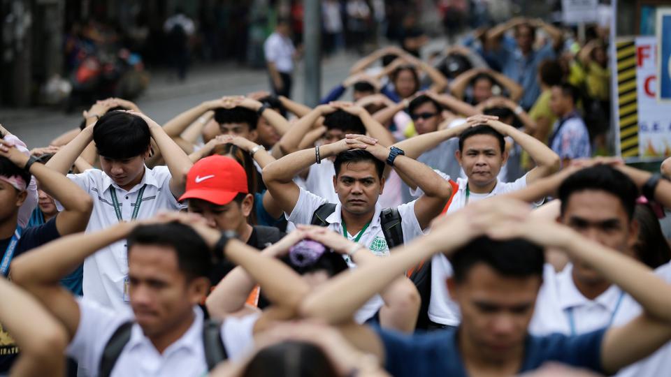 Quakes are a daily occurrence in the Philippines, which sits along an arc of intense seismic activity.