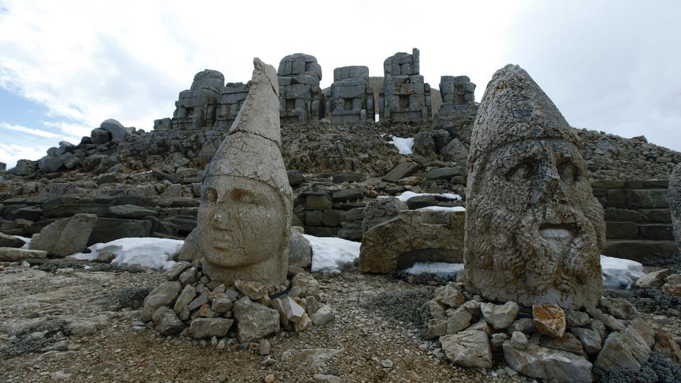 The site in southern Türkiye features a giant 10-meter high, seated statues of King Antiochus I and surrounded by ancient gods, including Zeus and Apollo.