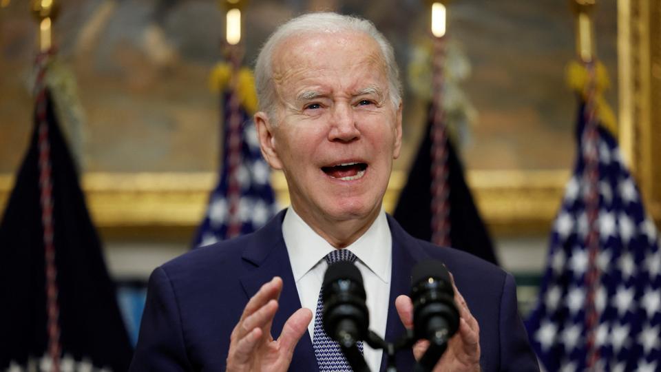 Biden says he will press for better oversight and regulation of larger banks.