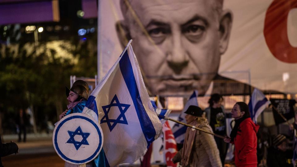 Tens of thousands of Israelis have been attending weekly protests across the country each Saturday night.