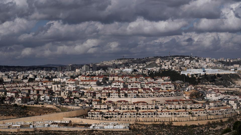 A general view of the illegal Jewish settlement of Efrat, in the occupied West Bank.