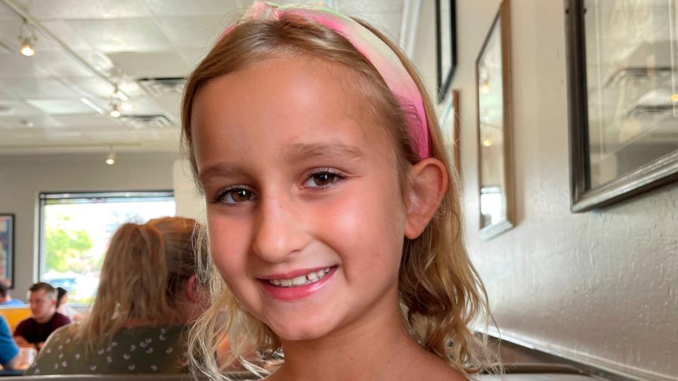 Many of the women and girls wore pink dresses to honor the grieving family’s request to dress in pink and green