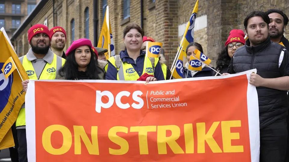 Unions say wages, especially in the public sector, have fallen in real terms over the past decade.