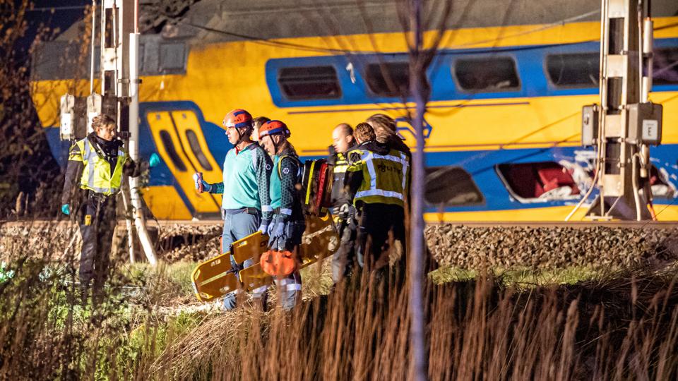 Some of the injured were being treated on the spot and others were being taken to hospital, the emergency services said
