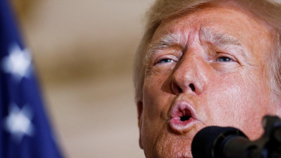 Trump says