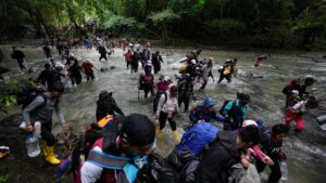 There were almost 88,000 illegal crossings through the Darien Gap in the first three months of 2023, more than six times the number logged in the same period last year.