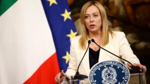 Italy's PM Giorgia Meloni says the legislation, which includes tougher jail terms for human smugglers, is intended to dissuade people from putting their trust in traffickers and trying to reach Italy illegally.