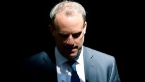 Raab, 49, denied claims he belittled and demeaned his staff and said he “behaved professionally at all times,” but said he was resigning because he had promised to do so if the bullying complaints were substantiated.