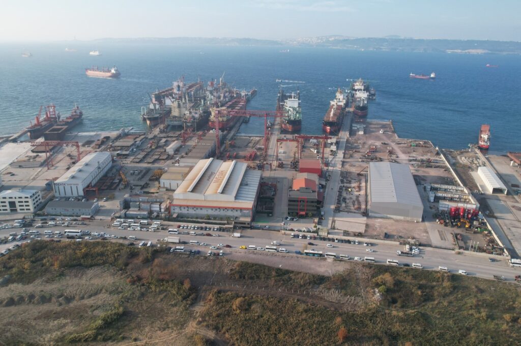 A view of a port in Yalova province, northwestern Türkiye, July 5, 2023. (IHA Photo)