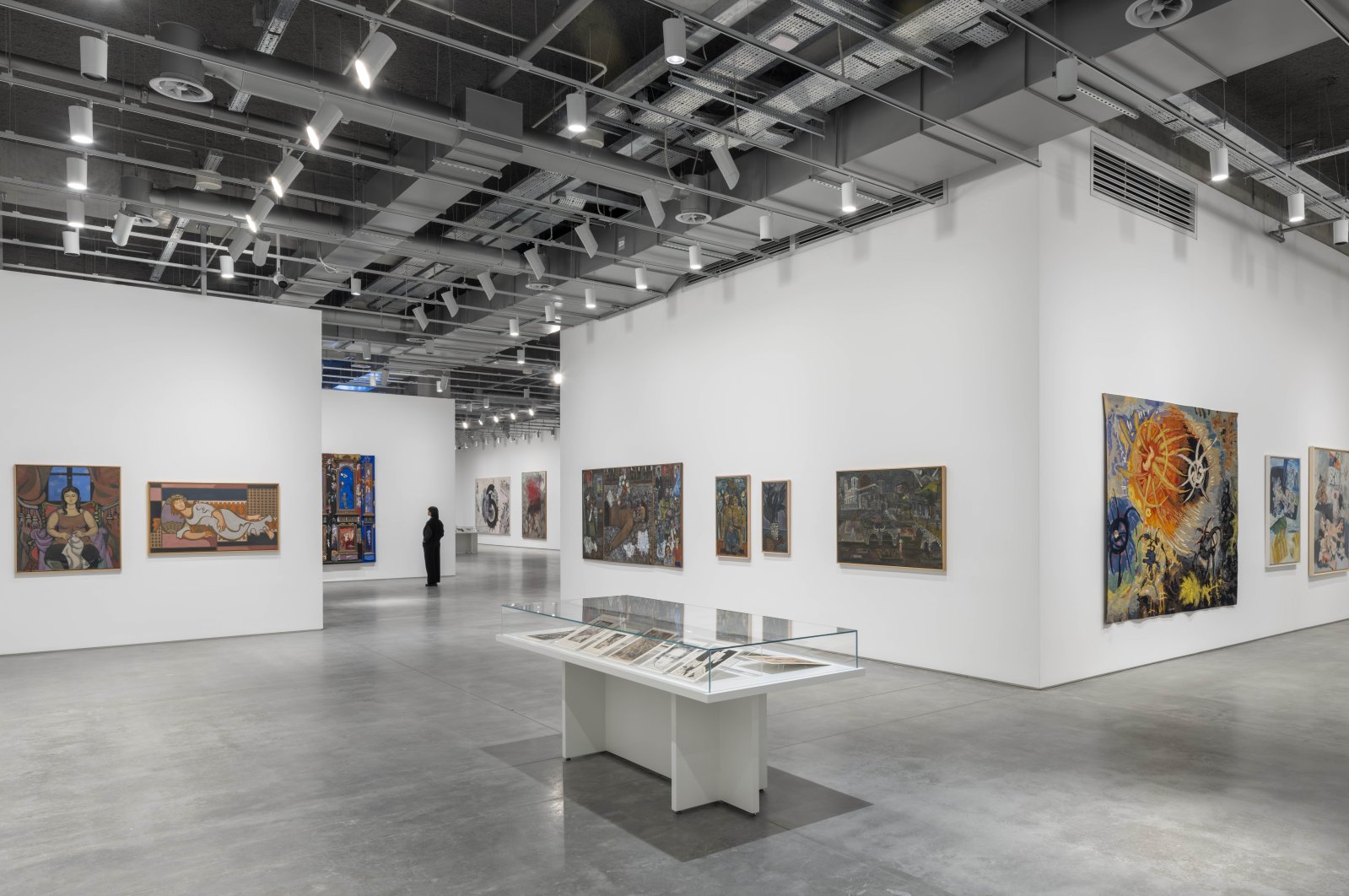 The inside view of the Istanbul Modern building photographed by Cemal Emden. (Photo courtesy of Istanbul Modern)