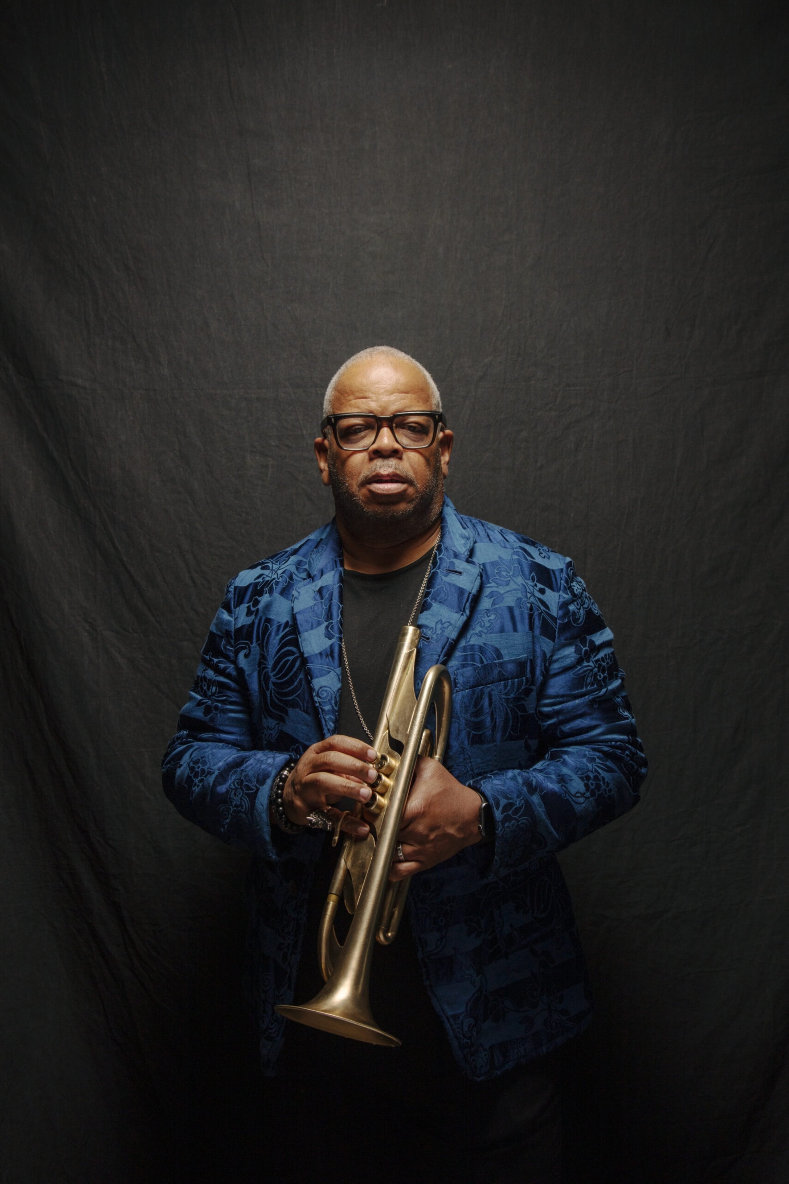 282810 A portrait of musician Terence Blanchard at his home in New Orleans, Louisiana, U.S. (Photo courtesy of Akbank Jazz Festival)