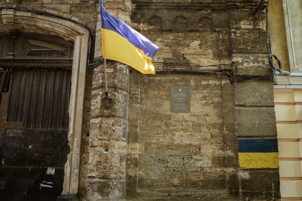 The city has reportedly suffered significant damage to at least 20 historical buildings due to a series of missile attacks, Odessa, Ukraine, July 24, 2023. (AA Photo)