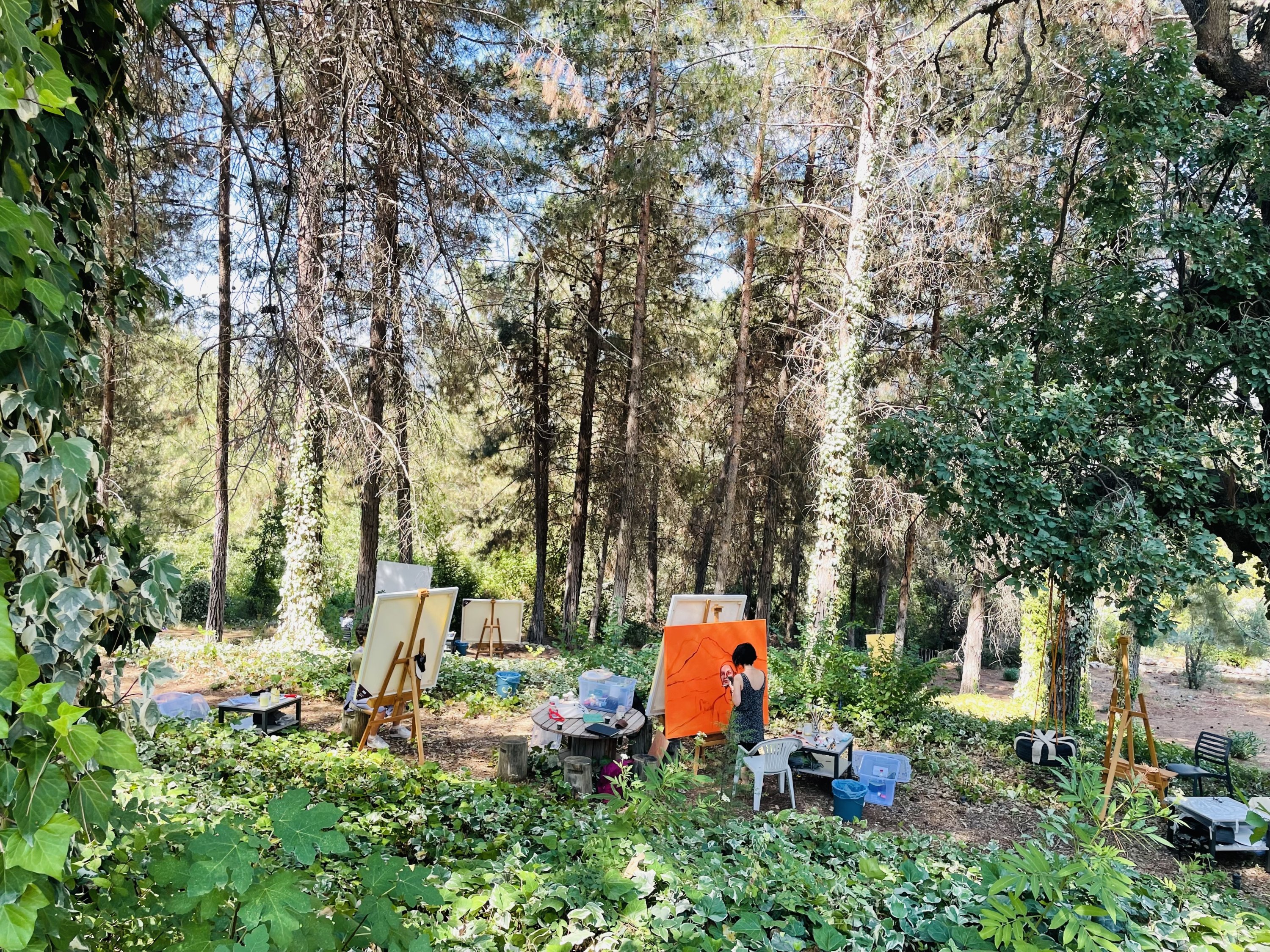 285552 A view of Borcak plateau, where artists were hosted as part of the Arnica Art Land Workshop, Mersin, Türkiye, July 29, 2023. (Photo by Buse Keskin)