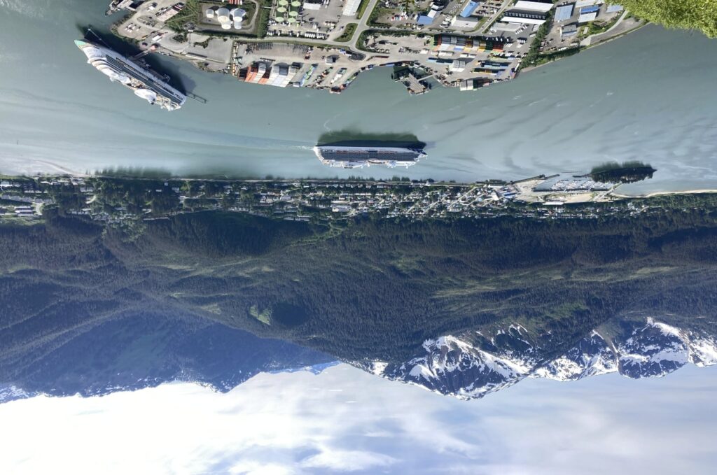 Cruise ships are shown near downtown Juneau, along the Gastineau Channel, in Alaska, June 7, 2023. (AP Photo)