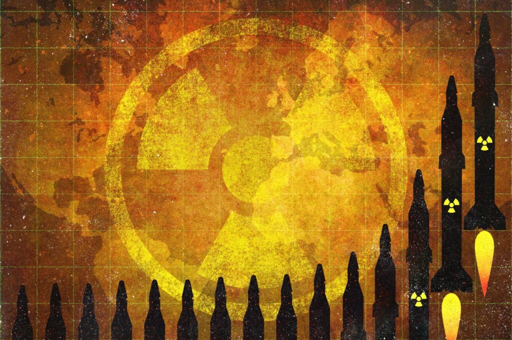 "As current circumstances provoke countries to take precautions for their security, more states may attempt to have nuclear stockpiles whether covertly or overtly." (Getty Images Illustration)