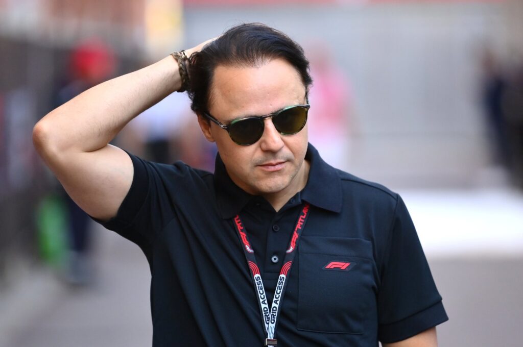Felipe Massa walks in the Paddock prior to practice ahead of the F1 Grand Prix of Monaco at Circuit de Monaco, Monte-Carlo, Monaco, May 26, 2023. (Getty Images Photo)