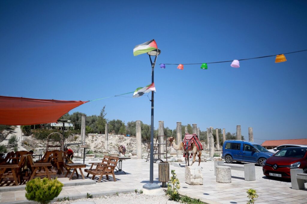 Palestinians are urging for the inclusion of the historic town of Sebastia, situated in the occupied West Bank city of Nablus and facing Israel's threat of annexation to be listed on the U.N. Educational, Scientific and Cultural Organization (UNESCO) "List of World Heritage in Danger," Nablus, West Bank, Aug. 2, 2023. (AA Photo)