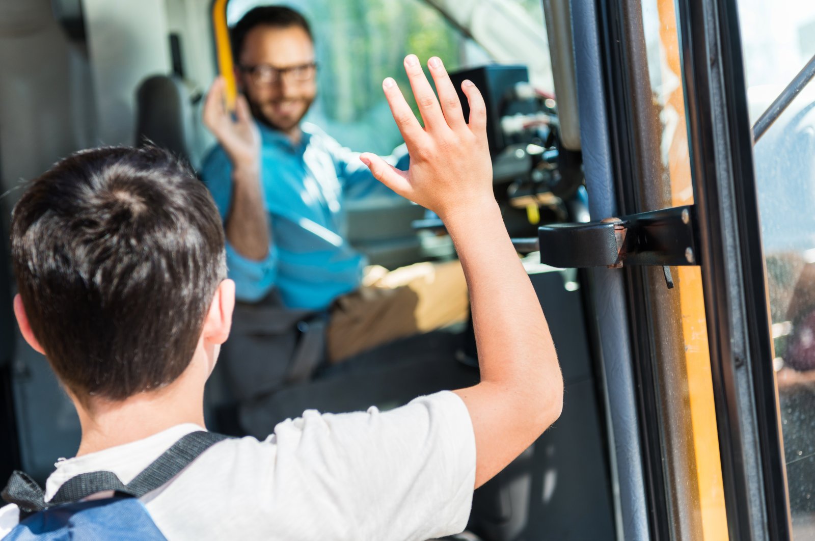 Study reveals that saying “good morning” or “thank you” had a positive impact on bus drivers' happiness and job satisfaction. (Shutterstock Photo)